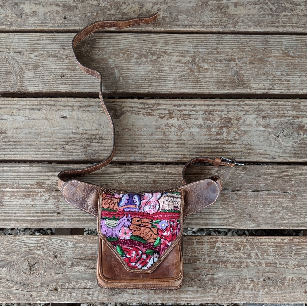 Guatemala hip bag fanny pack purse satchel pouch